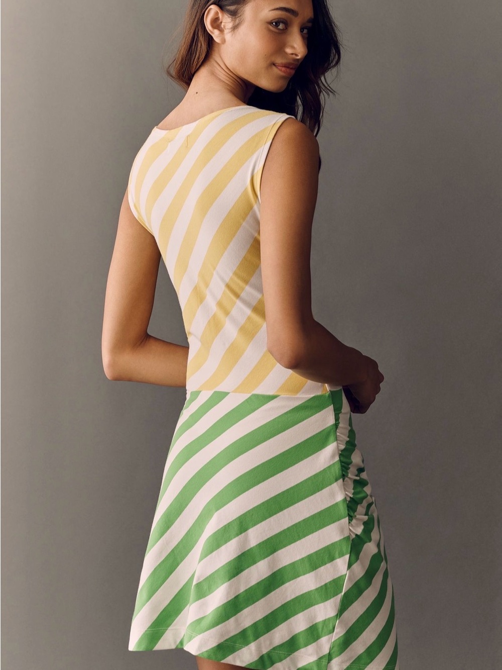 Daily Practice Wrapped Mini Dress - Picture 4 of 4